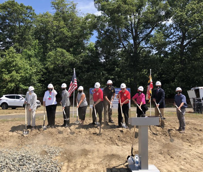 Mistletoe Hall Commerce-Business Park Groundbreaking